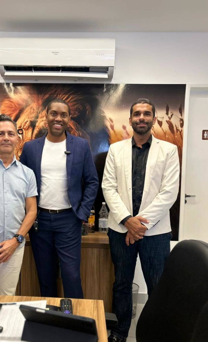 Fundadores e mentores do Go Fly Clube de Empresários